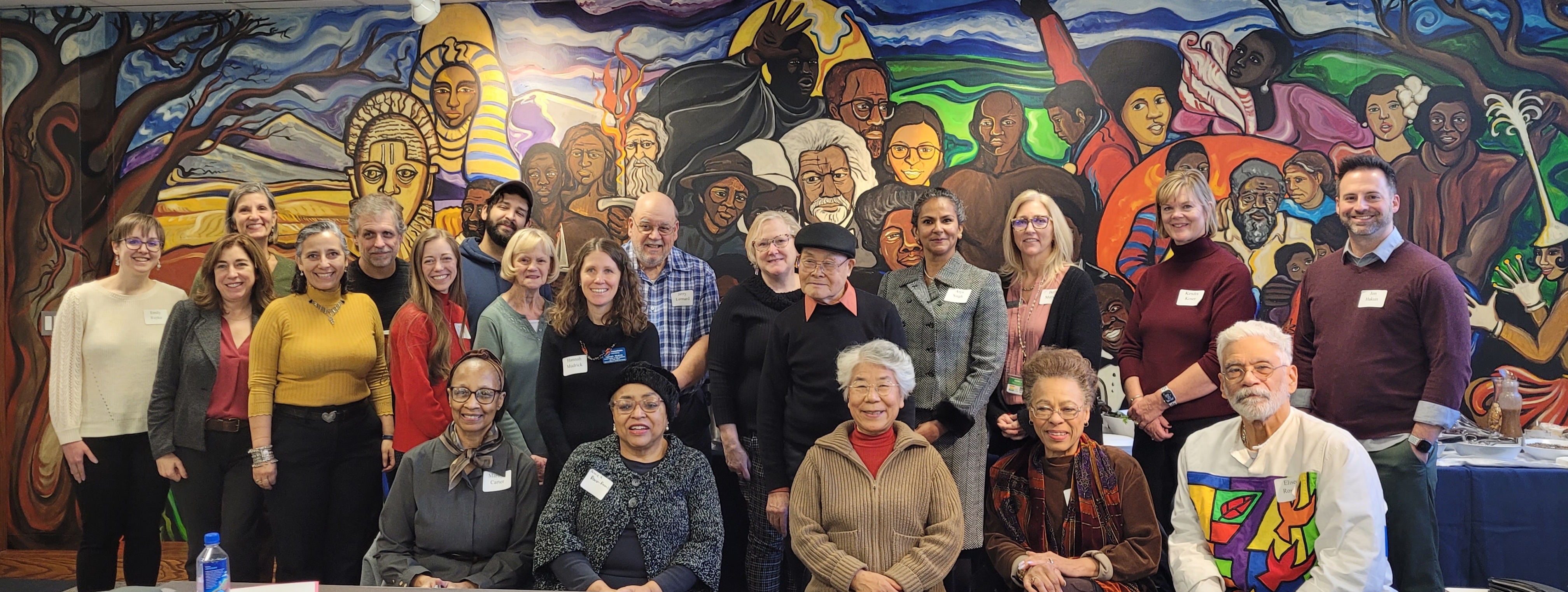 Harrisburg Community Advisory Board members and Penn State faculty and staff at the December 2024 meeting. 